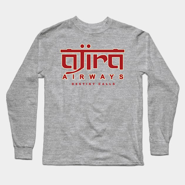 Ajira Airways Long Sleeve T-Shirt by deadright